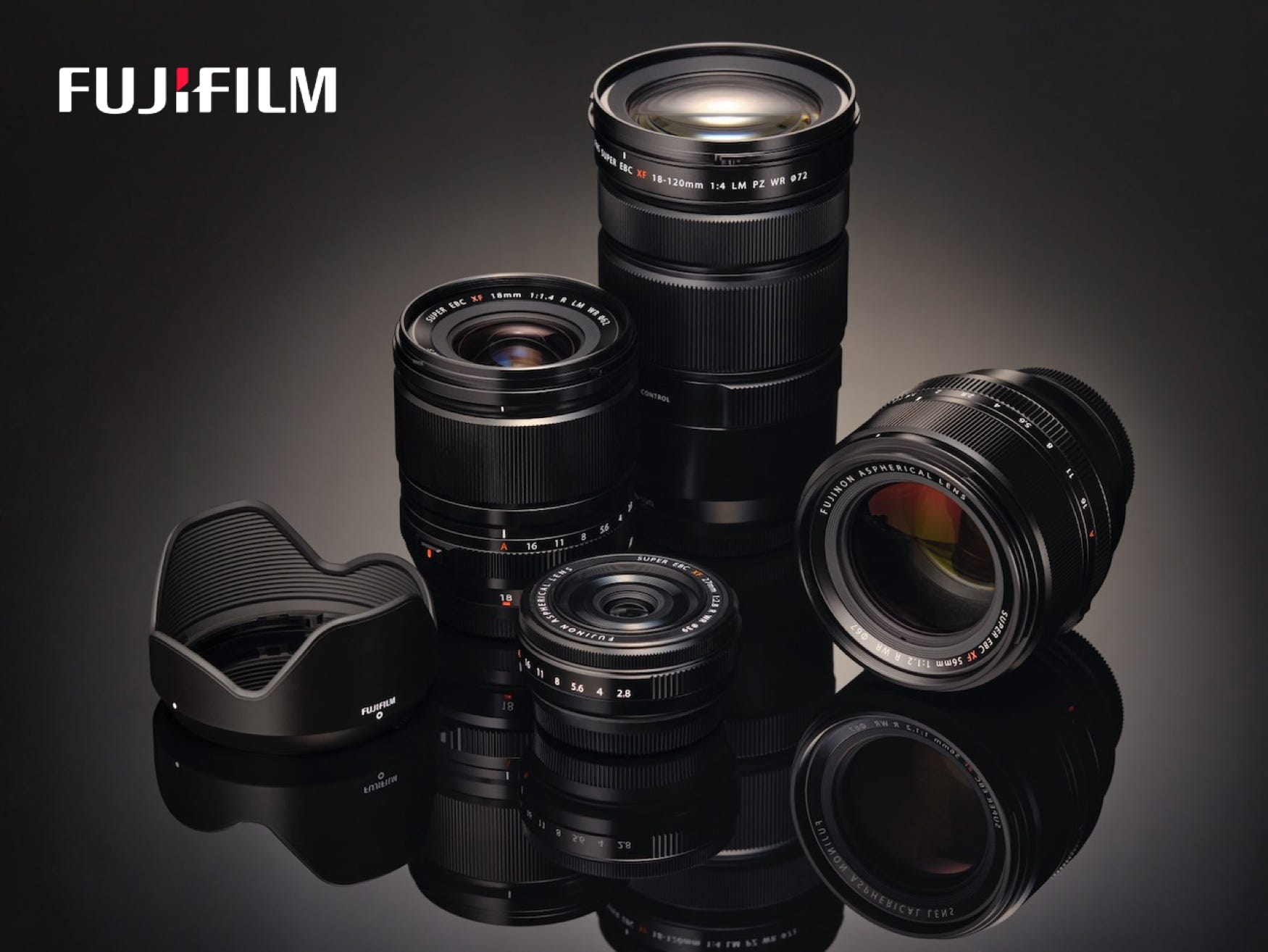 Productfotografie Fujifilm lenzen