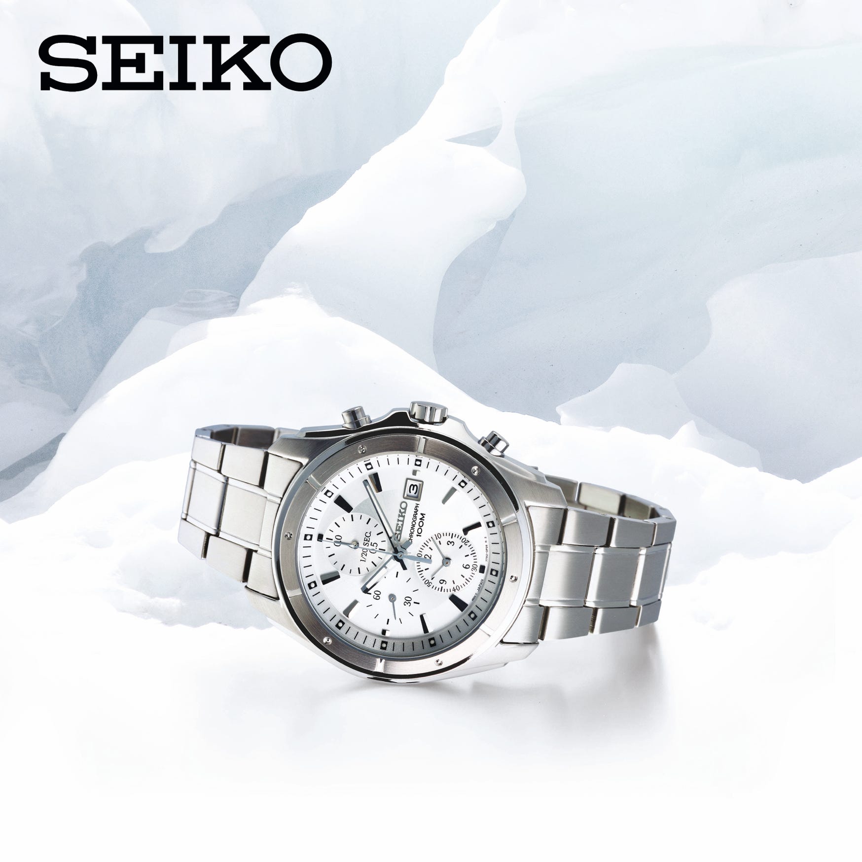 Productfotografie Seiko Chronograph horloge